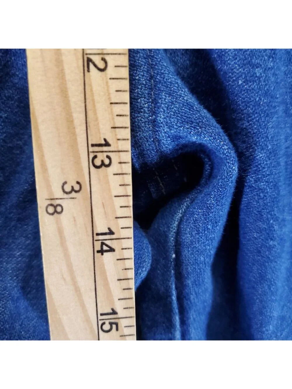 Wrangler Jeans Mens Size 40x32 Blue Cowboy Bootcut 100% Cotton Denim *Read*